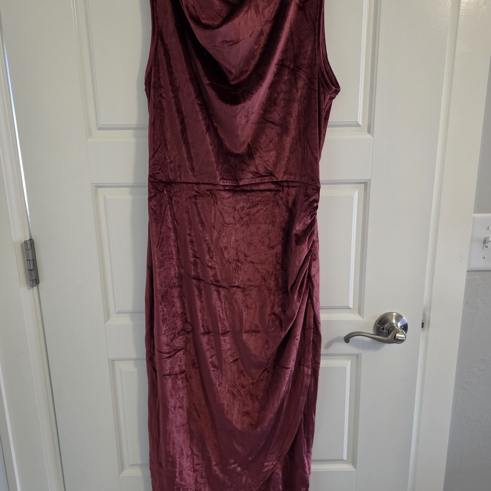 Sleeveless, Brand New, Wine Cocktail Dress